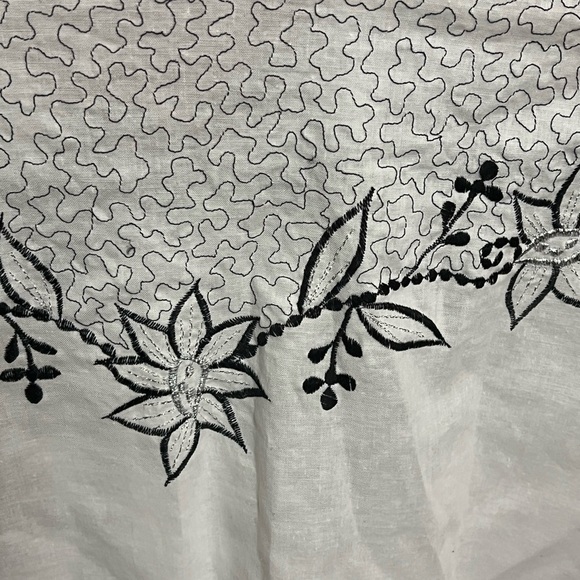 A vintage Cotton Embroidered Shirt - Picture 4 of 4